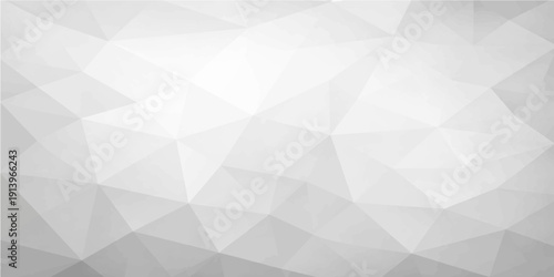 Abstract geometric triangle vector background with polygon shapes and modern design pattern in gray tones