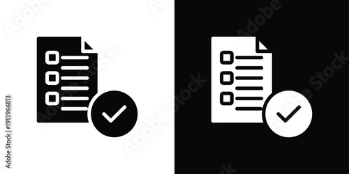 Requirements Icon Sheet Black And White