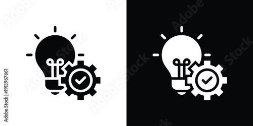 Concept Icon Sheet Black And White