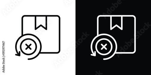 Unavailable Icon Sheet Black And White