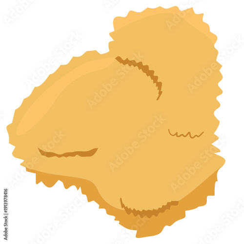 Crispy and golden fried chicken, a delicious and appetizing meal