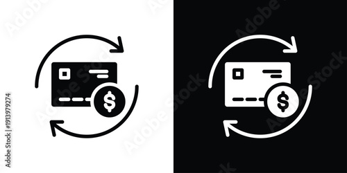 Payment Icon Sheet Black And White
