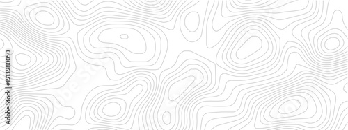 A seamless geometric vector pattern featuring black circular ornaments and wavy lines creates an abstract decorative texture for a modern wallpaper backdrop illustration