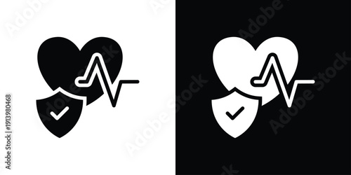 Wellness Icon Sheet Black And White