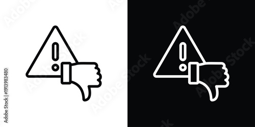 Failure Icon Sheet Black And White