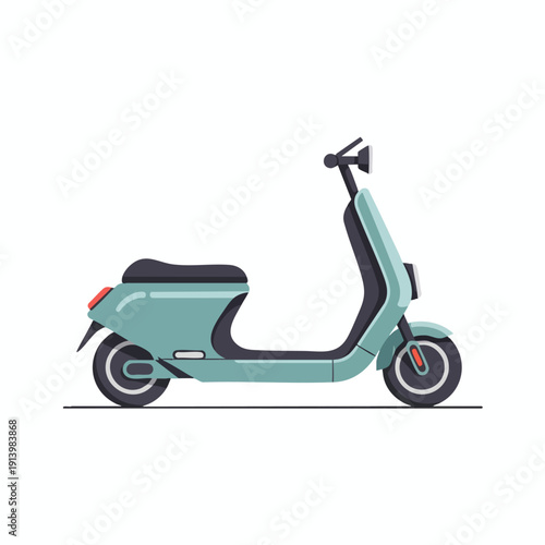 Modern Electric Scooter for Urban Transportation and Commuting
