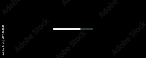 Loading sign on the computer screen, the concept of waiting.