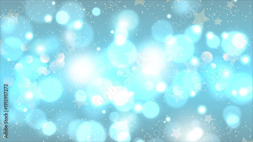 Abstract Christmas light, bokeh and vintage blurry light backgr
