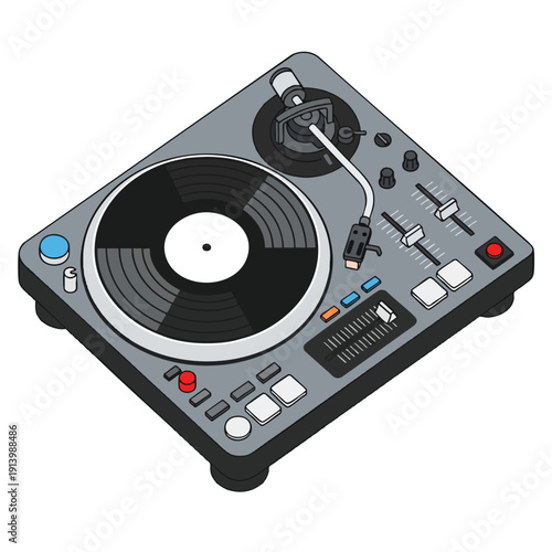 DJ Turntable Music Player