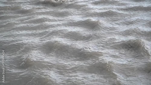Clear Water Flowing in a Shallow Riverbed