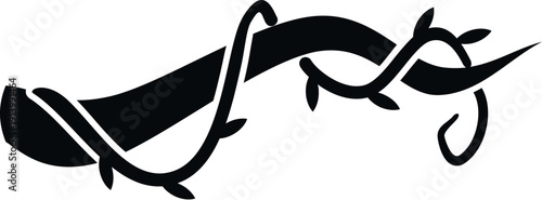 Crown of thorns silhouette representing suffering and resurrection