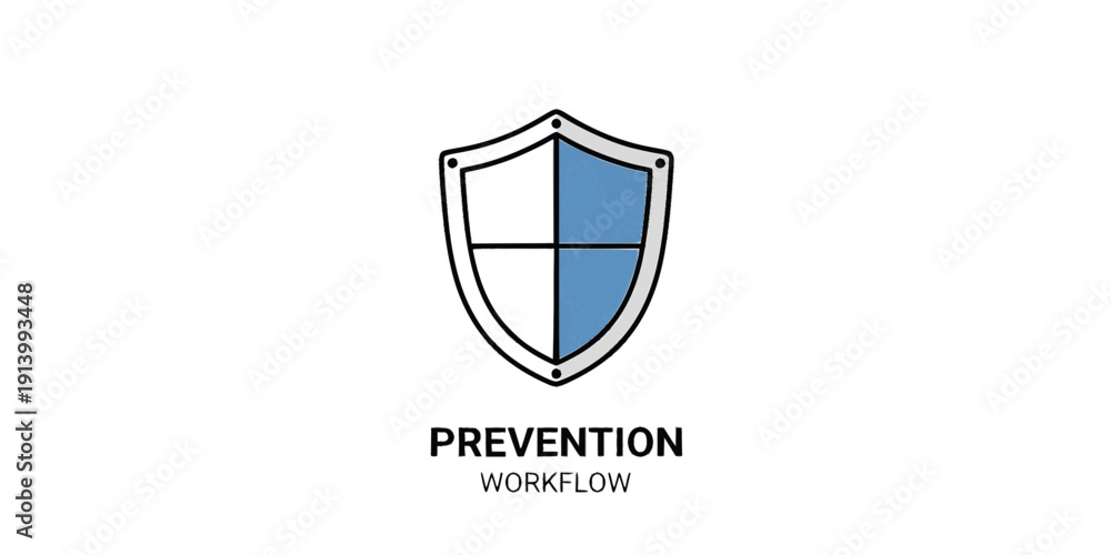 Fototapeta premium Patient Screening & Triage Infection Control Silhouette