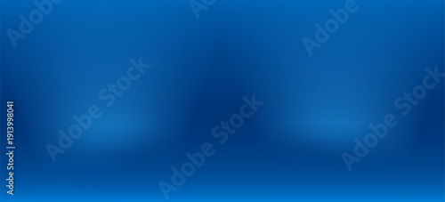 Empty abstract blue background and spotlight with studio for showing or design. Blank backdrop made from cement materia modern abstract