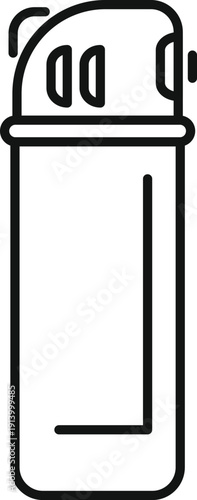 Lighter line art illustration on a white background