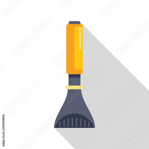 Ice scraper tool for clearing frost and snow from car windows