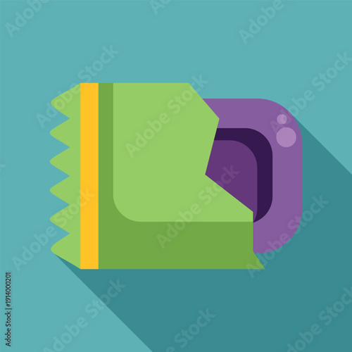 Condom package providing contraception and protection with a long shadow