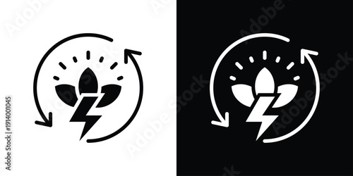 Revival Icon Sheet Black And White