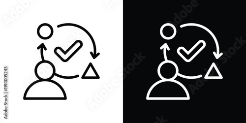 Adaptation Icon Sheet Black And White