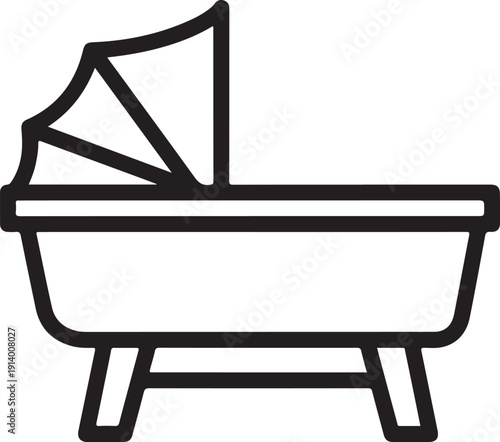 A linear diagram showing a gear connecting a rejection symbol to an approval checkmark