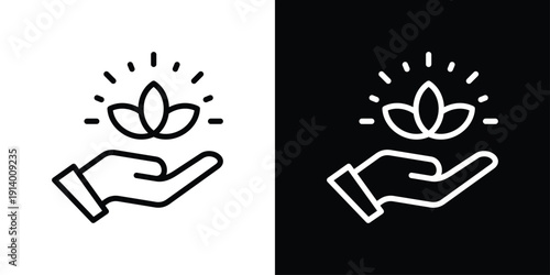 Empowerment Icon Sheet Black And White