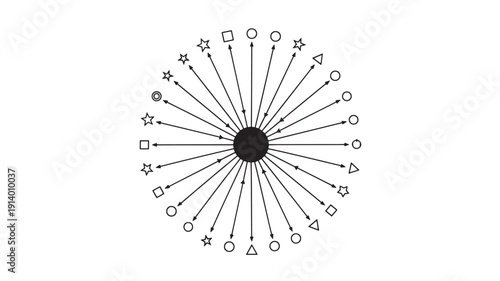 Centralized Network Hub with Diverse Connections and Synergy