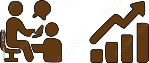 3D vector illustration of a dog and cat with a dog icon sign representing a business concept for a person or family