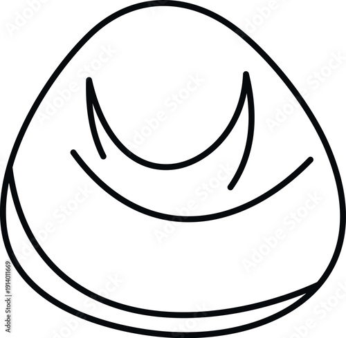 Bean bag furniture with a smiling face doodle, representing comfort and happiness