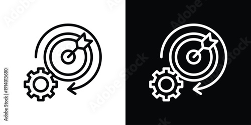 Overcoming Icon Sheet Black And White