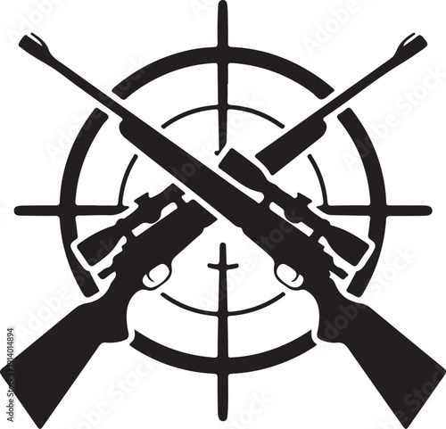 Hunting shotguns with target