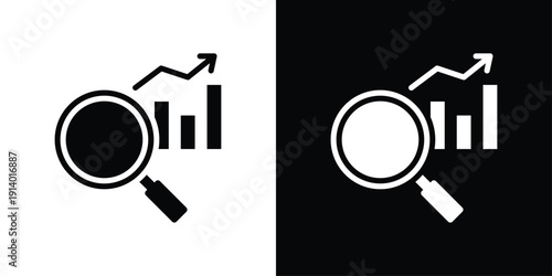 Trend Icon Sheet Black And White