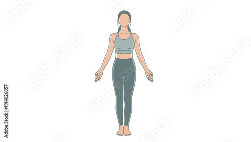 Young woman exercising with jump rope in fitness attire.