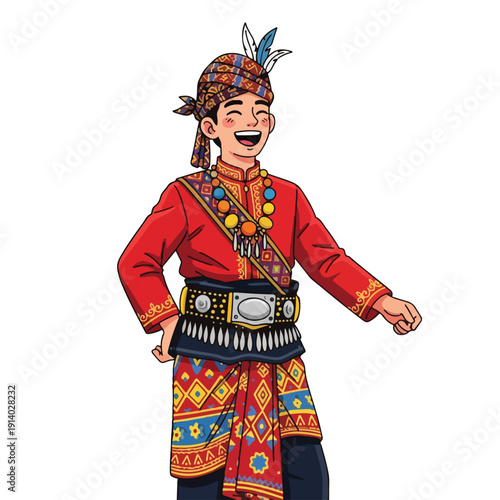Traditional Ethnic Costume Performer