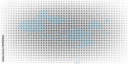 Dot white gray wave light technology texture background. Abstract big data digital halftone dots pop art comics with nature graphic design modern Vect