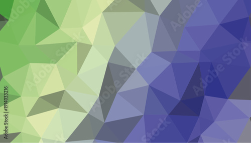Abstract low poly geometric background with vibrant colors