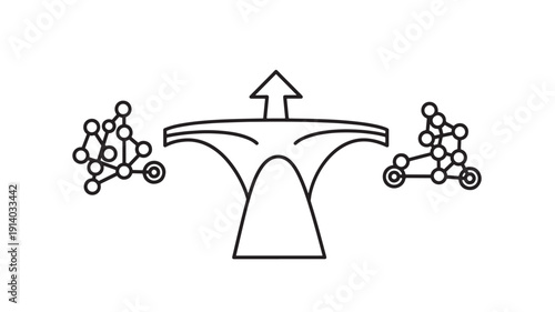 Business Synergy and Collaboration Concept with Network Flow
