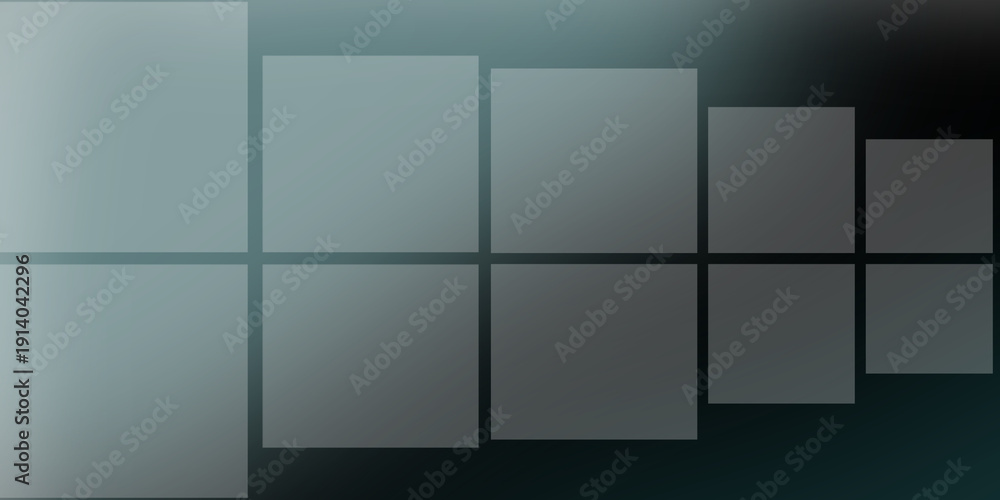 Obraz premium geometric shapes on a dark background