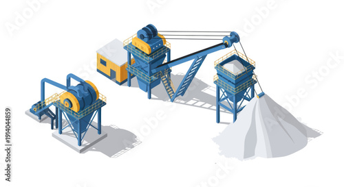 Industrial machinery equipment for processing and manufacturing.