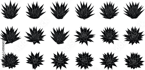 Family silhouette vector illustration set, parents and children with pets, lifestyle bonding activity, black figures design, outdoor relationship moments, caregiving pose graphic, unity theme