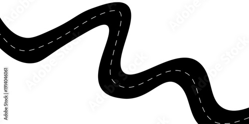 Abstract vector road illustration. EPS10