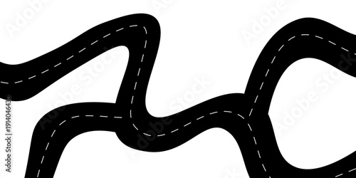 Abstract vector road illustration. EPS10