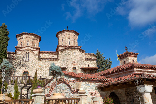 Meteora is a rocky region w...