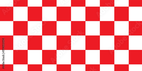 Red white tablecloth pattern lines. Gingham seamless pattern. Christmas backgroound. Strokes texture for textile shirt plaid, tablecloth, cloth, blanket, paper, makeup. Checkered print.