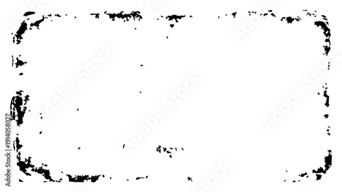 Elegant grunge frame design element for professional layouts