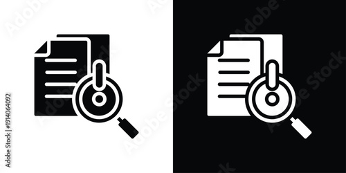 Information Icon Sheet Black And White