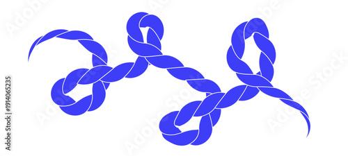 Rope collections isolated PNG. Brushes rope patterns, hand drawn vector illustration vector illustration of a set of zodiac signs