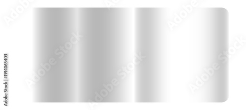 Liquid Glass UI Interface Isolated. White Transparent Frame Square and Circle Banner with Shine Stroke. blank white blank foil packaging