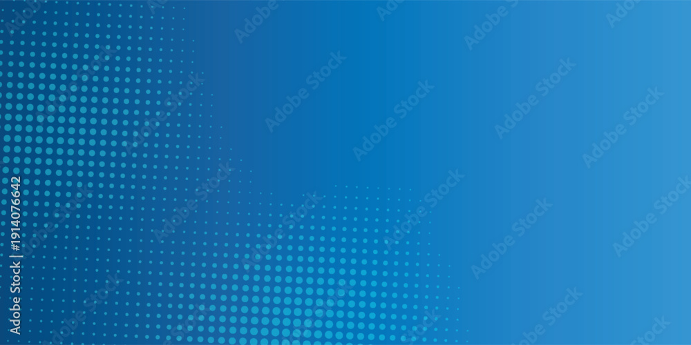 Naklejka premium Minimal geometric background. Dynamic blue shapes composition with white lines. Abstract background modern hipster futuristic graphic.