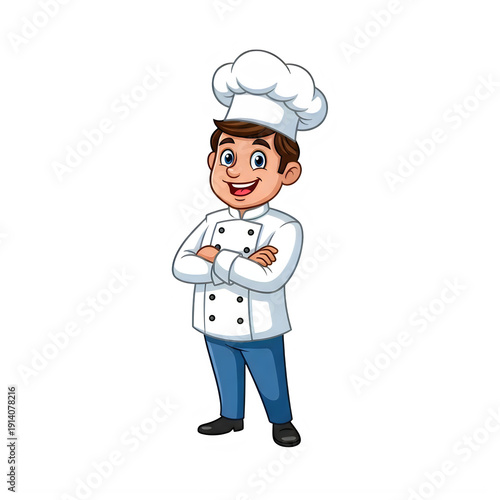 Wallpaper Mural Chef cartoon character isolated on transparent background Torontodigital.ca
