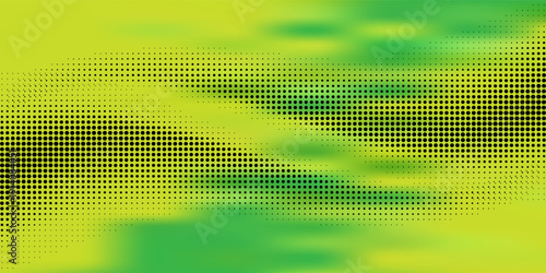 Dots halftone green and blue color pattern gradient grunge texture background. vector illustration eps 10