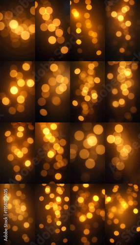Wallpaper Mural Collection of bokeh lights for background purposes Torontodigital.ca
